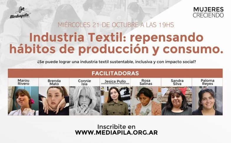 Mediapila Industria Textil: Repensando Hábitos De Producción Y Consumo - Eventos Textil E Indumentaria