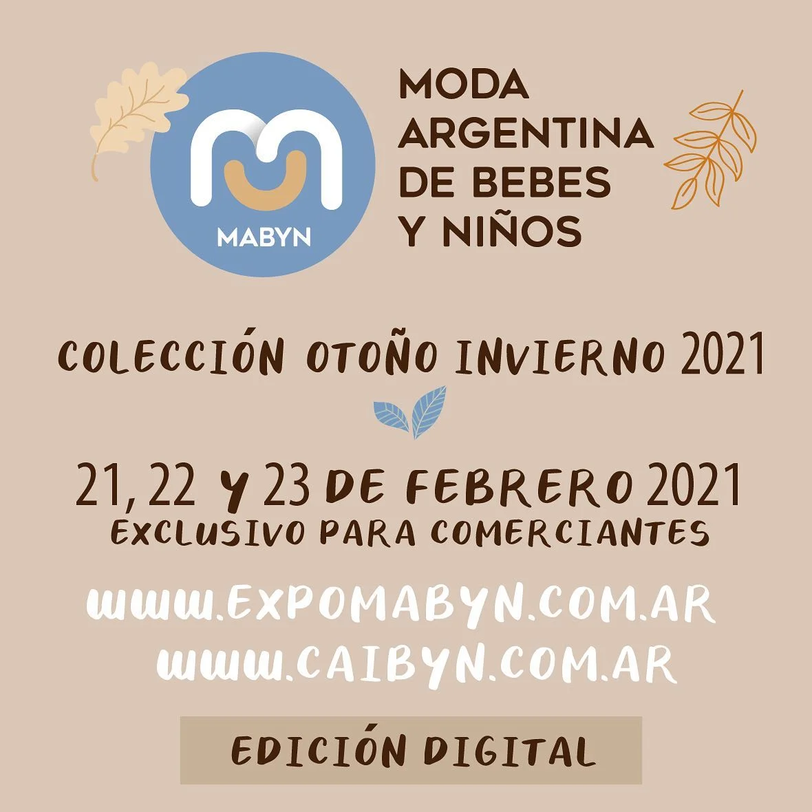 Mabyn Expomabyn Digital , Indumentaria Para Bebés Y Niños - Noticias Breves