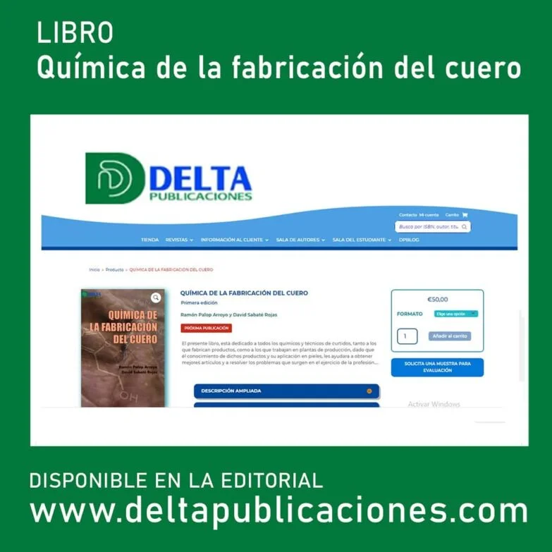 Libro Química De La Fabricación Del Cuero