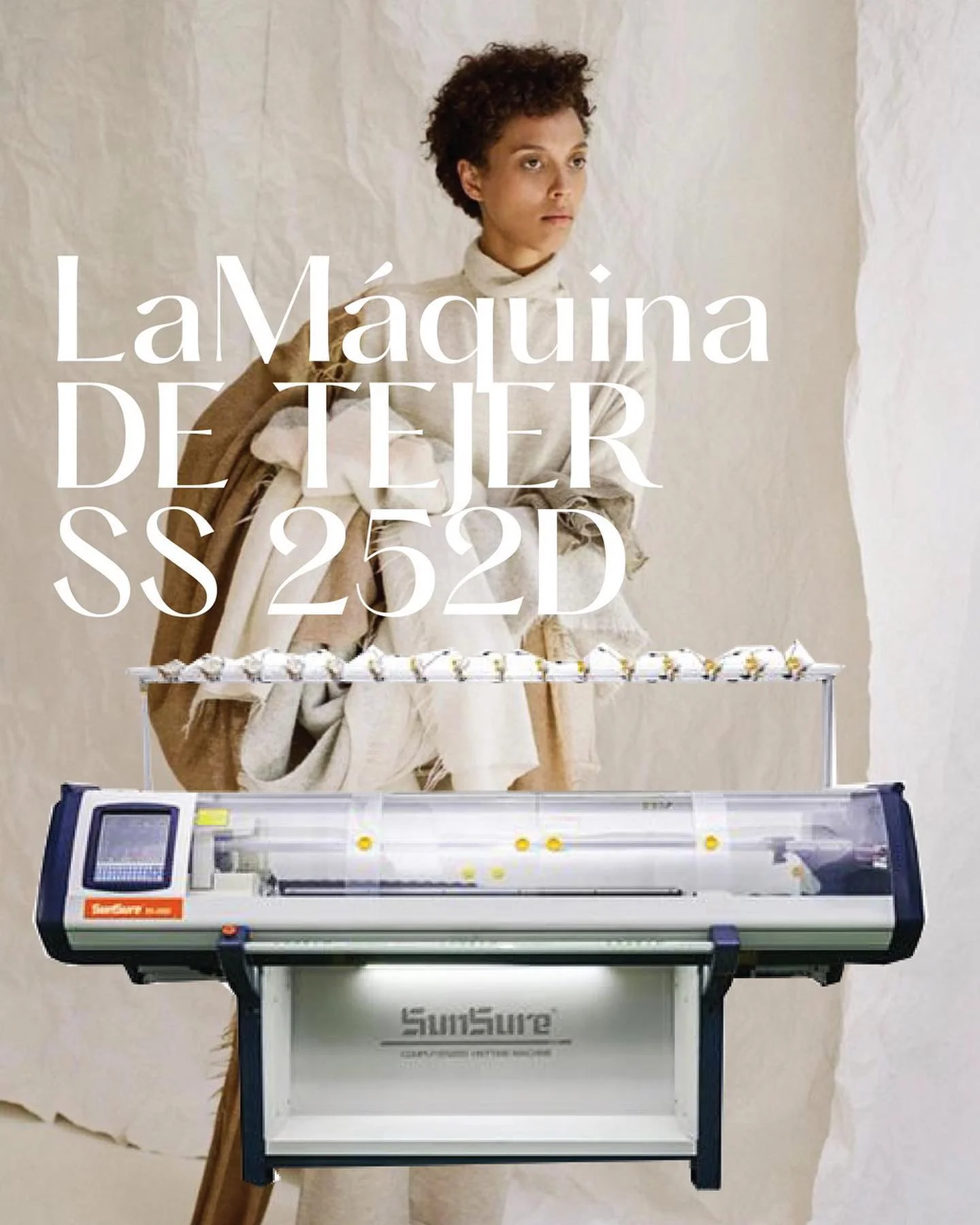 Maquina De Tejer Máquina De Tejer Ss 252D De Alto Rendimiento. - Maquinas De Coser