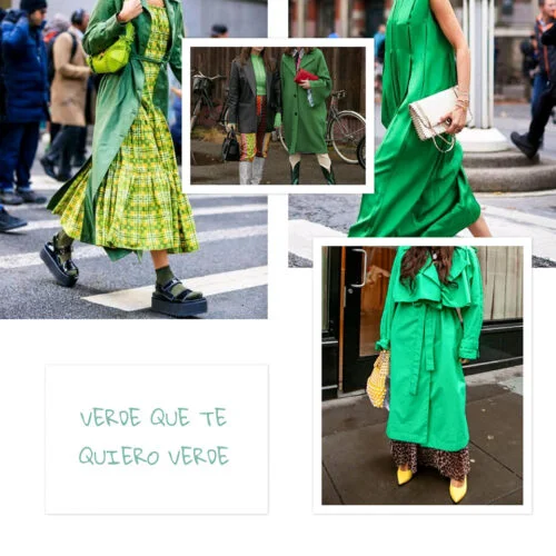 Verde 3 Tendencias 2022: Verde Que Te Quiero Verde - Moda Y Diseñadores Textil E Indumentaria