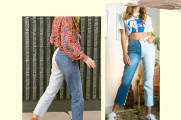 Jea5 Microtendencia En Alta: Jeans Bicolor - Tendencia2022