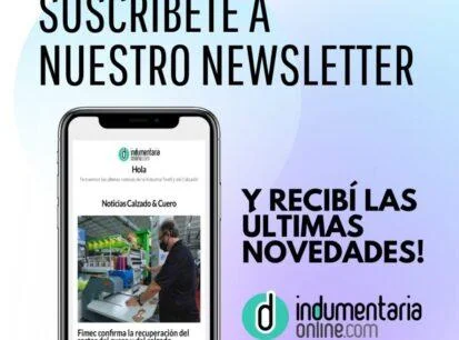 News Cierre Newsletter Indumentariaonline De Noticias De Textiles Indumentaria Y Calzado - Maquinastextiles