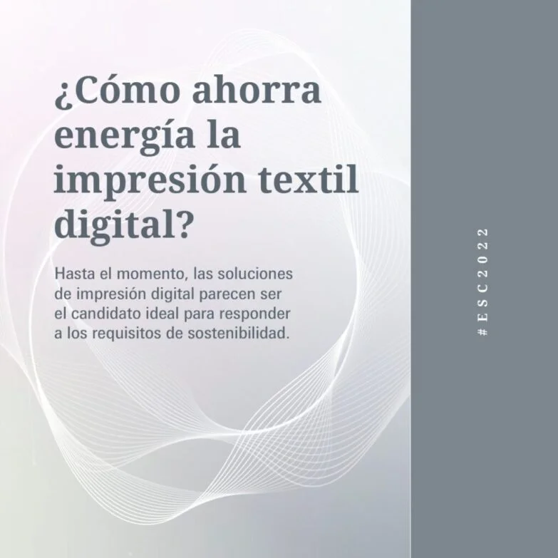 Impresion Textil Digital ¿Cómo Ahorra Energía La Impresión Digital Textil? - Noticias Breves
