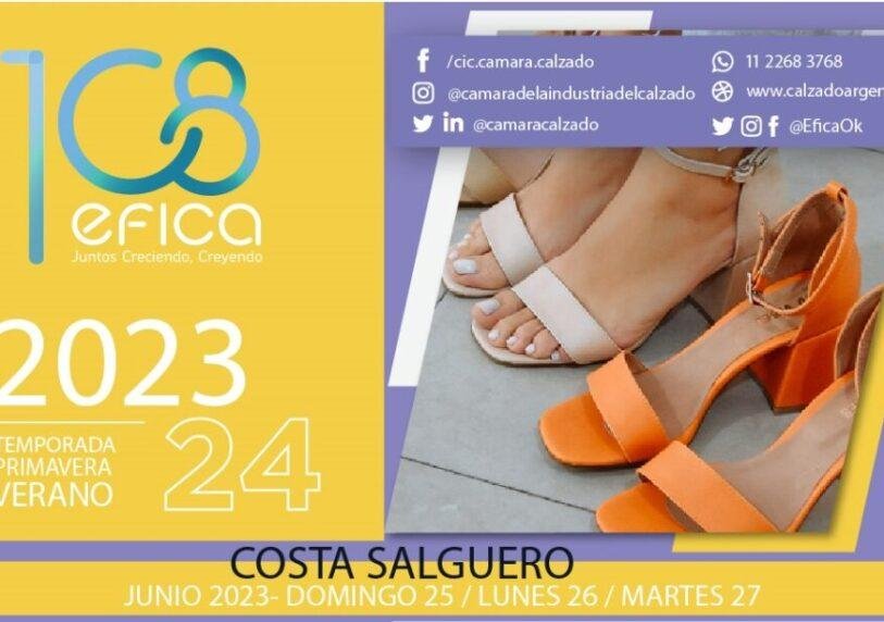 Folleto Efica 108 2 Cic Lanza La Promoción De Una Nueva Edición De La Feria De Calzado - Eventos Calzado, Cuero